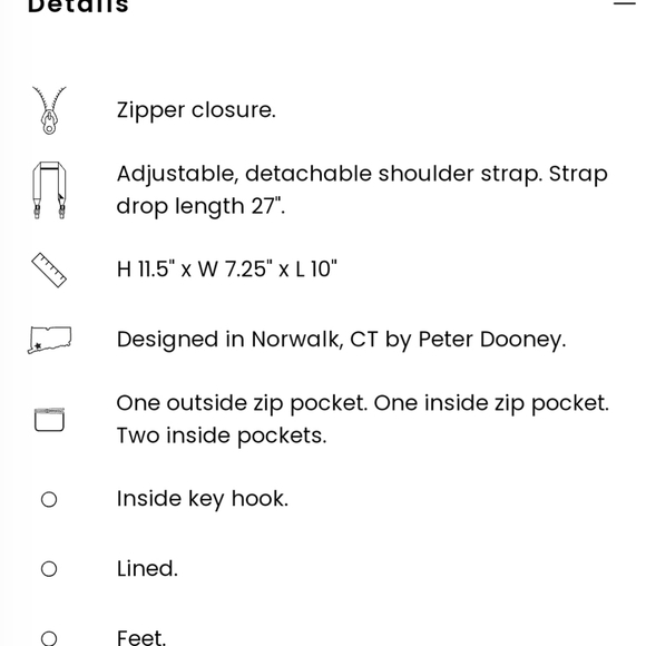 🔹️ Dooney & Bourke🔹️ black pebble leather Dome shoulder bag  ✨️🖤 - Picture 7 of 7